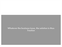 Tablet Screenshot of getmaxtraction.com